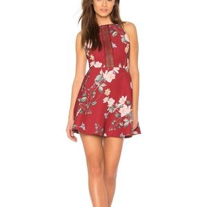 NWT Keepsake The Label Do It Right Floral Mini Dress